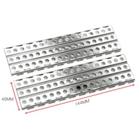 1 pair metal sand ladder recovery board for 110 traxxas trx4 defender axial scx10 rc crawler car parts 40144mm decoration
