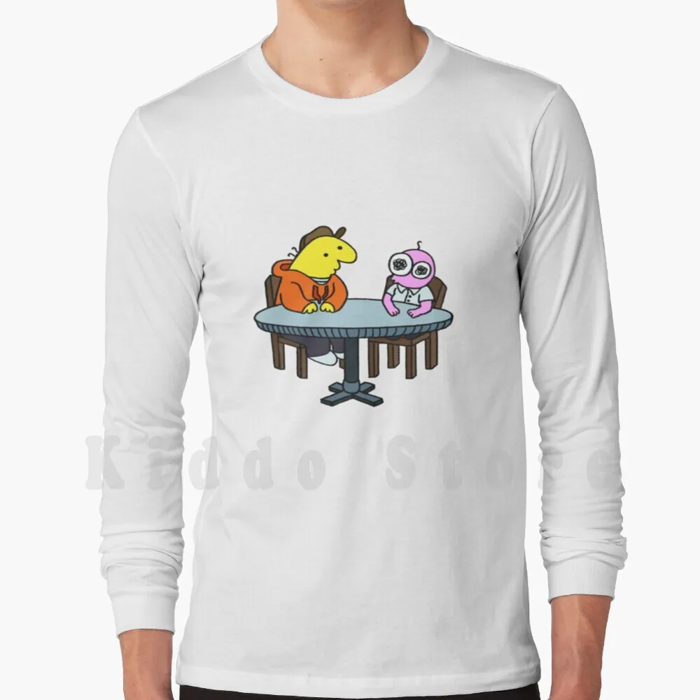 Smiling Friends Hoodie Long Sleeve Smilingfriends Adult Swim Oneyplays Oney