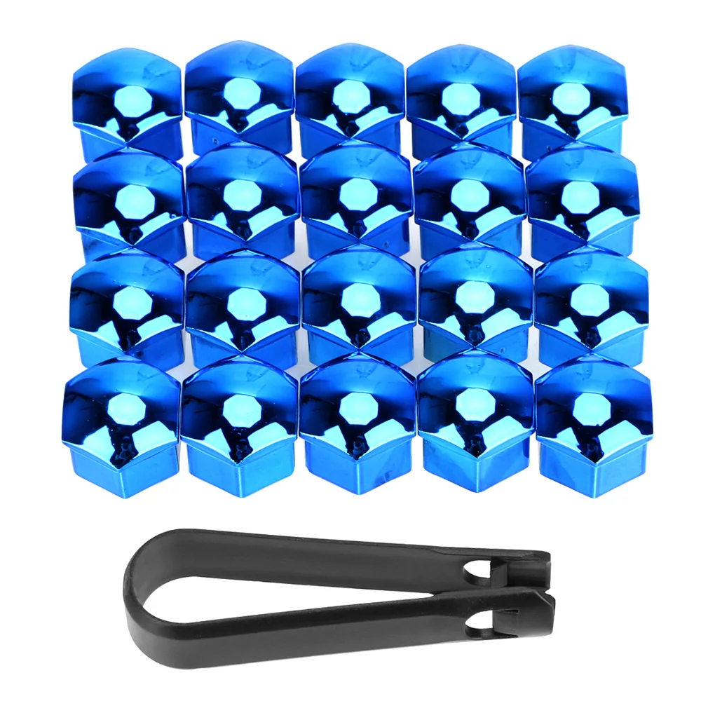 

17mm 20 Pieces Car Wheel Nut Caps Protection Covers Caps Anti-Rust Auto Hub Screw Cover Car Tyre Nut Bolt Lug Nuts