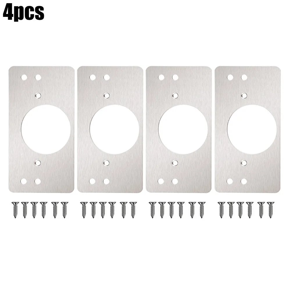 

1/4/10Pcs Hinge Service Panel Cabinet Hinge Repair Side Tool With Mounting Screws Brand New