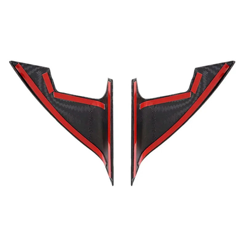 

For Toyota Avalon 19-20 Carbon Fiber Inner Triangle A Pillar Cover trim 2PCS