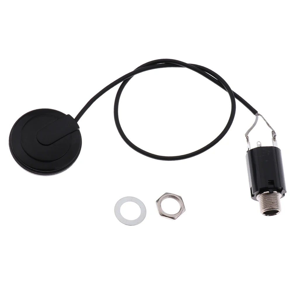 Пьезозарядное устройство с разъемом 6 35 мм для акустической гитары скрипки