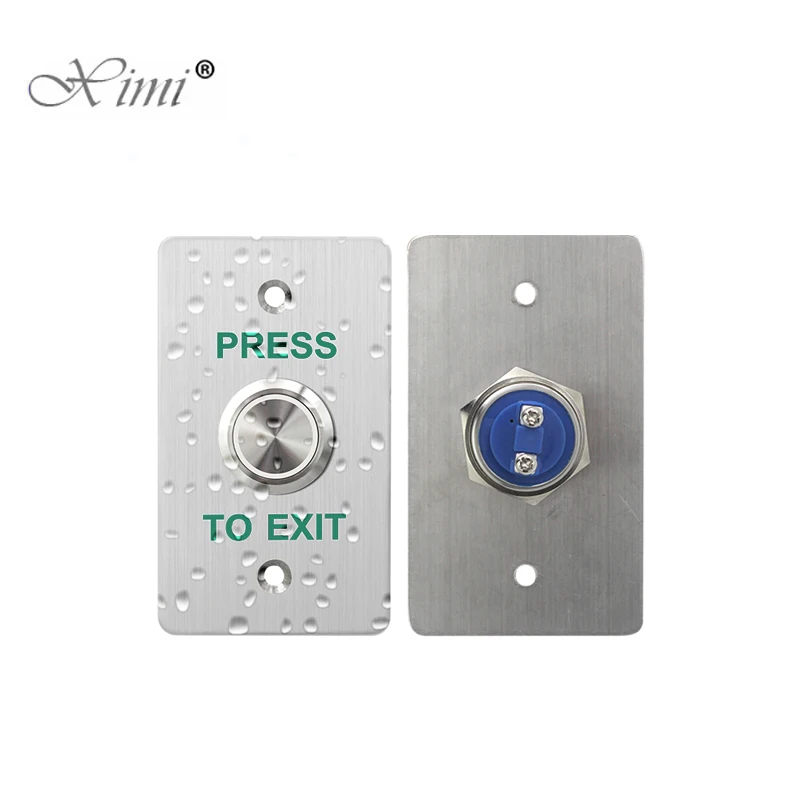 Дверной звонок из нержавеющей стали с сенсорной панелью и защитой класса