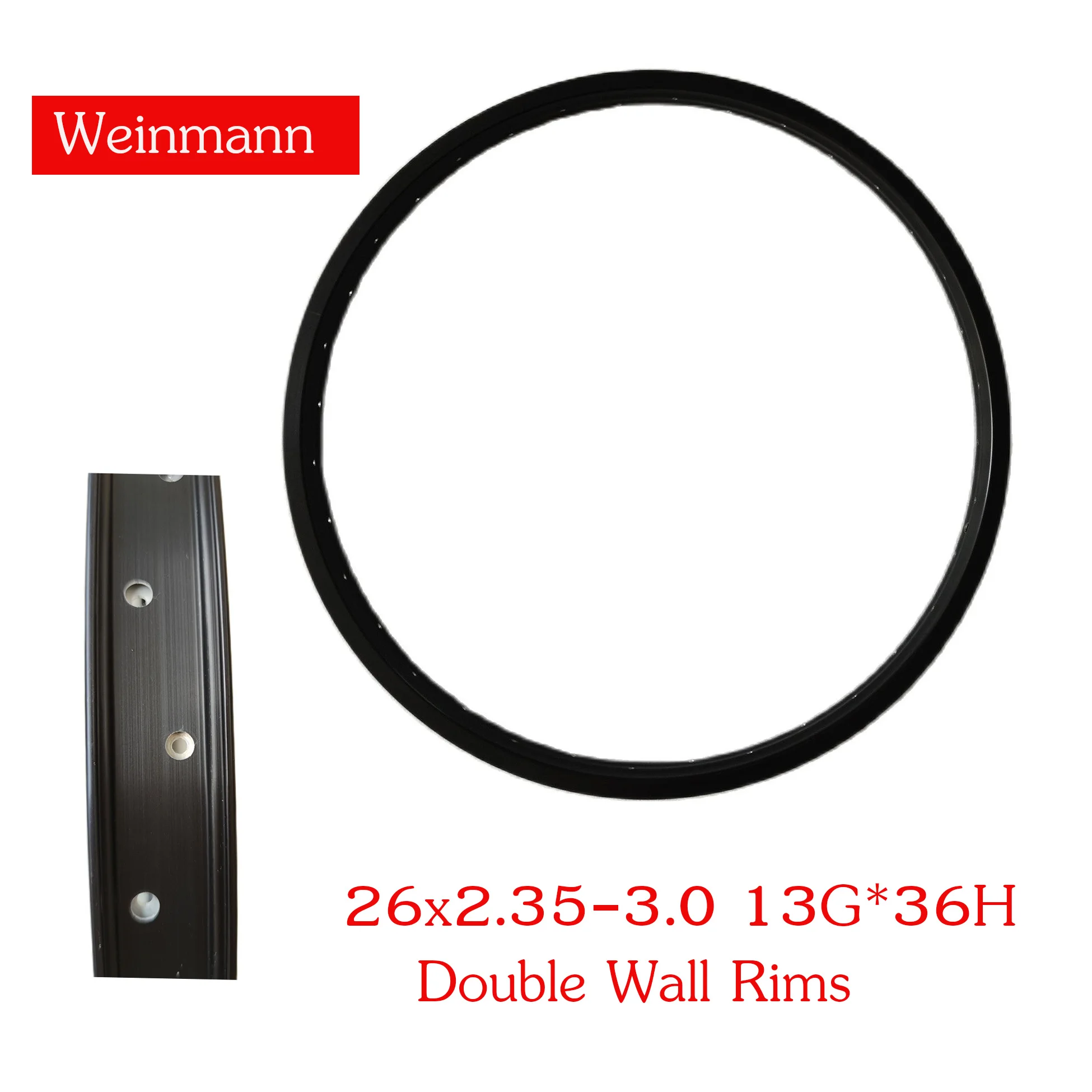 WEINMANN Mountain Bike RIM Bike Aluminum RIM 26inch*36 Holes
