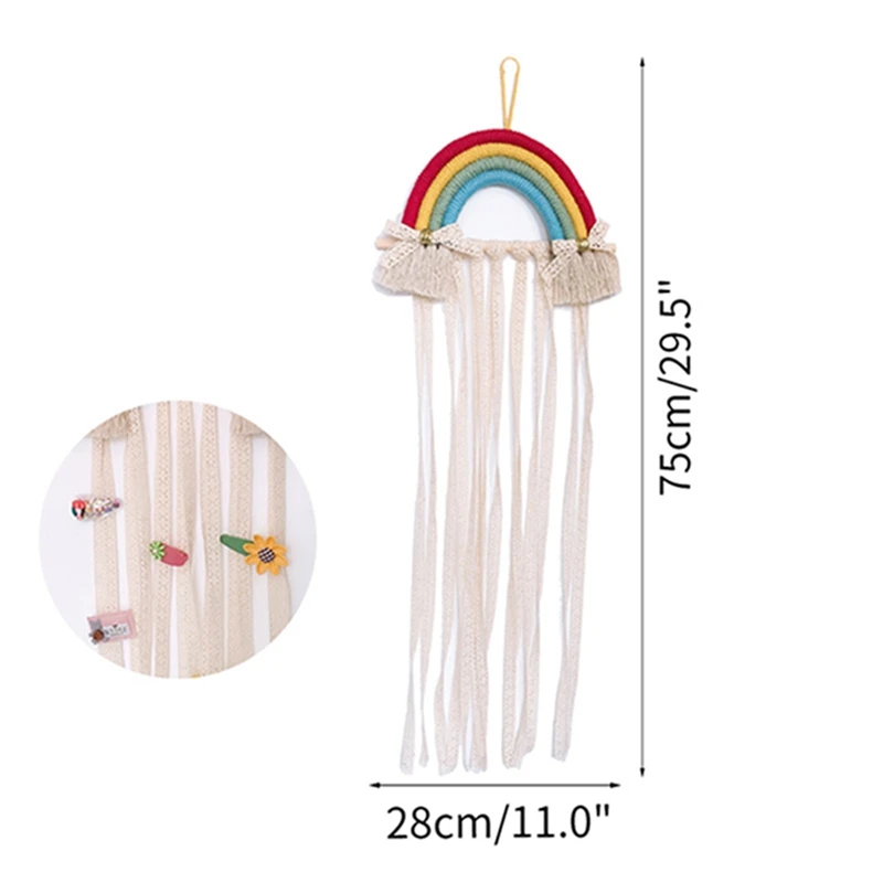 Украшение для детской комнаты в скандинавском стиле декор макраме настенный