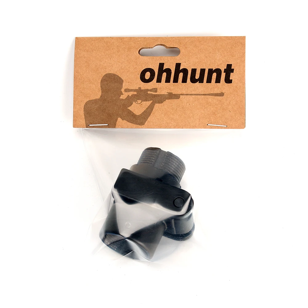 

ohhunt Tactical Hunting AK Side Folding Butt Stock Adaptor Mount Aluminum fit AR15 M4 A2 Style Stock