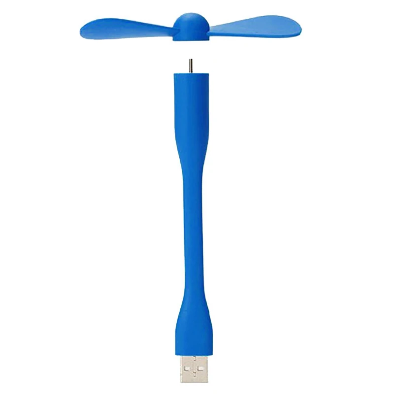 

New Style USB Fan Super Mute Small Fan Portable Flexible Mini Fan for Notebook Laptop Computer QJY99