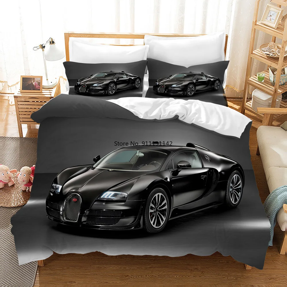 

Extreme Motorsport Digital Printed Duvet Cover with Pillowcase Bedroom Decorative Bedding Single Double Full Queen King Size