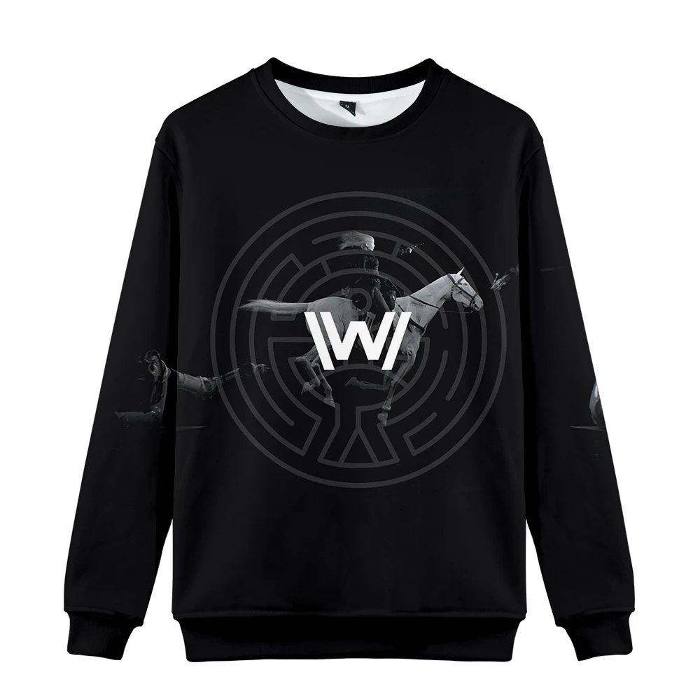 

Western World 3D printed unisex O-neck long-sleeved sweatshirt Harajuku casual streetwear couple clothes of good quality xxs-4xl