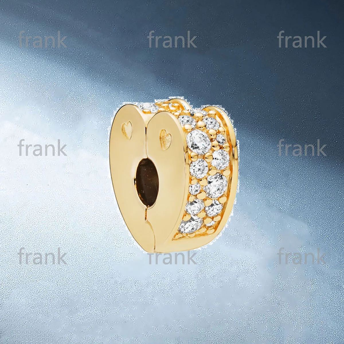 

767020CZ SHINE SPARKLING ARCS OF LOVE CLIP
