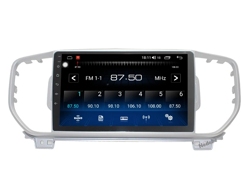 9 дюймов 4 Гб ОЗУ 64 ПЗУ Android 0 автомобильный dvd-плеер для Kia sportage 2015-2017 ПК gps-навигация