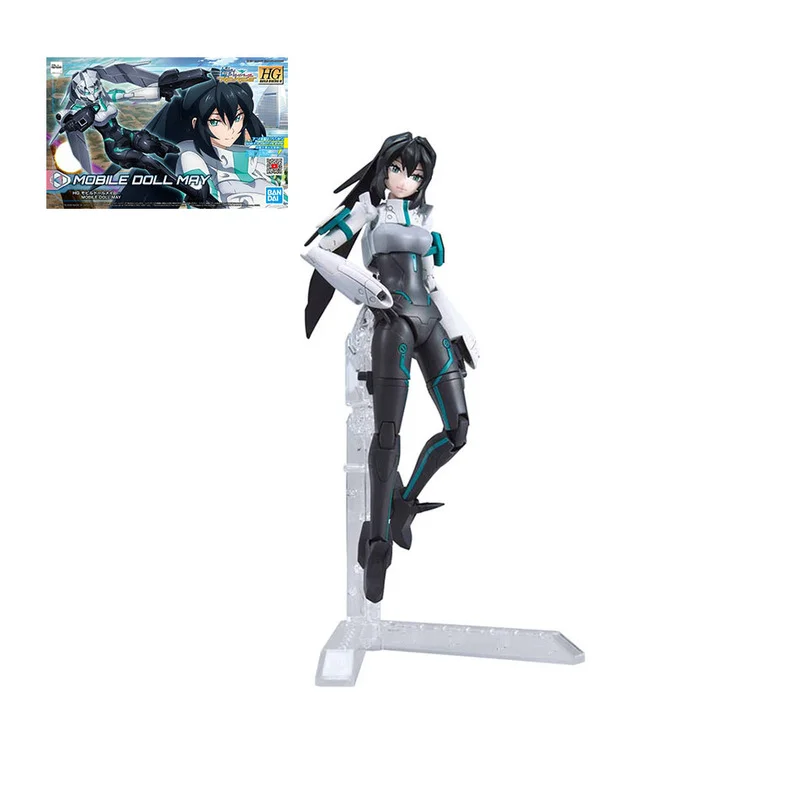 

BANDAI Gundam Mobile Doll May HGBD:R 1/144 Model Kids Assembled Toy Robot Japanese Anime Action Figures Collections Puzzle Gifts