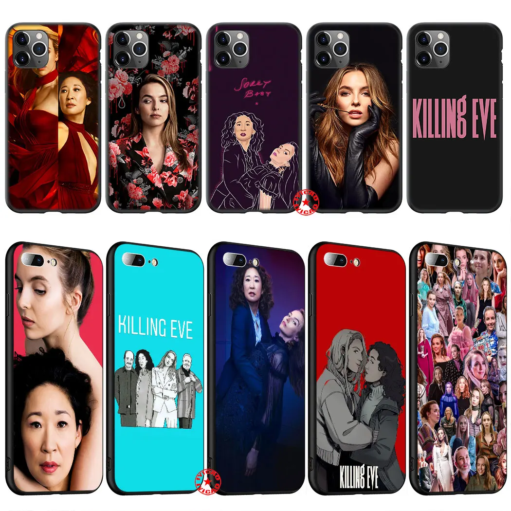 Мягкий силиконовый чехол IL25 Killing Eve для iPhone 11 Pro XS Max XR X 8 7 6 6S Plus 5 дюймов|Бамперы| |
