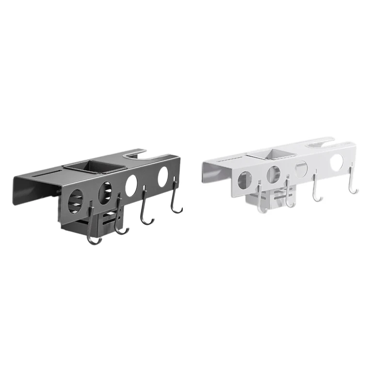 

Wall-Mounted Storage Racks for Dyson Supersonic Hair Dryer Punch-Free Hair Dryer Holder Bathroom Storage Rack