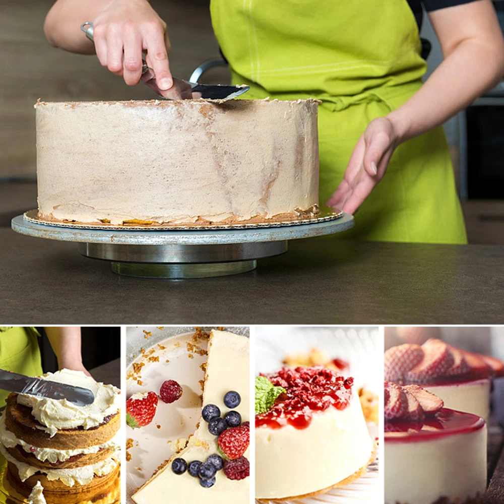 Stainless Steel Butter Cake Cream Knife Spatula 6/8/10 Inches Straight Handle / Curved For Smoother Icing Spreader | Дом и сад