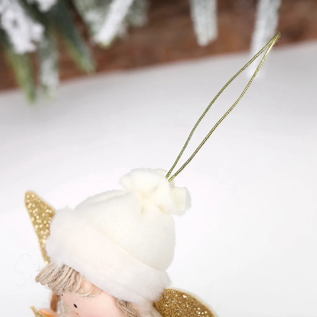 Рождественская Кукла-ангел Рождественский Декор для дома елка эльфа подвеска 2019