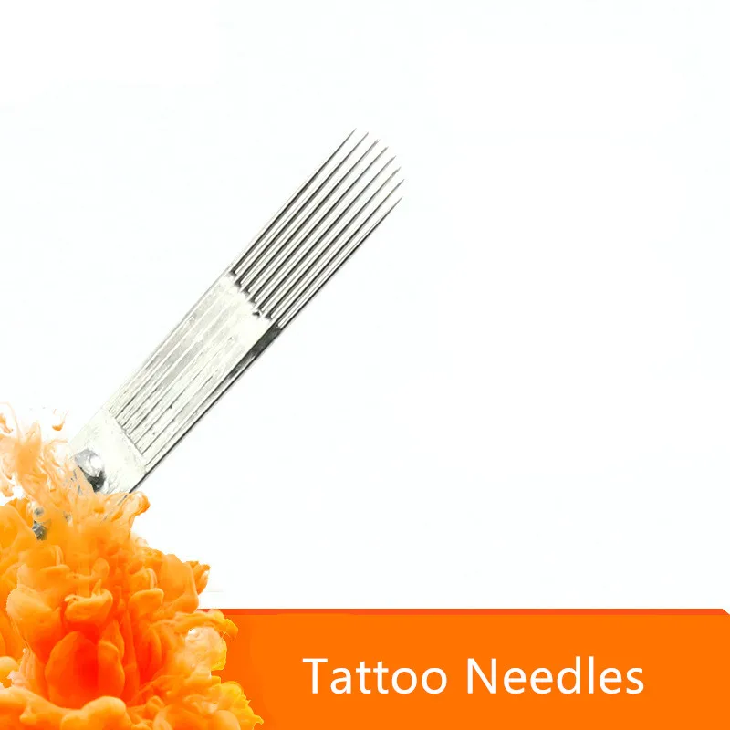 5 шт. одноразовые иглы для татуировки сортированные стерилизованные 1/3/5/7RL