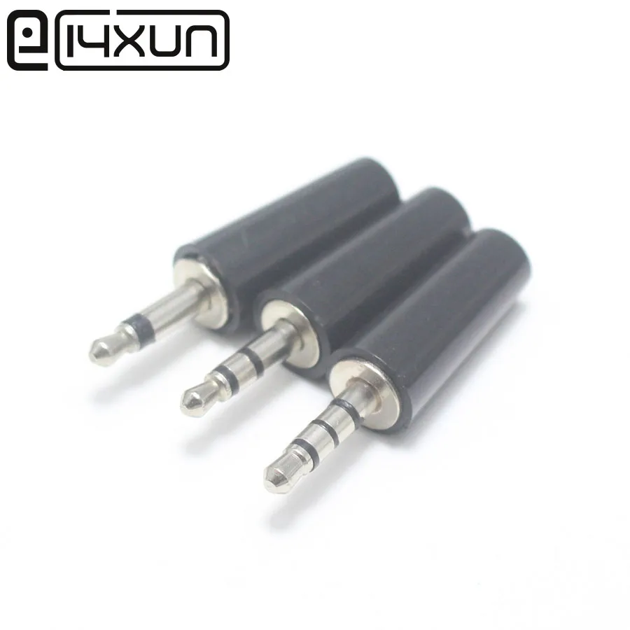 EClyxun 2 шт. высококачественная круглая трубка 1/8 &quot3 5 мм 2/3/4 полюса аудио видео TRRS