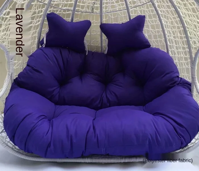 Подвесная корзина подушке подушки один двойной держатель ротанга ткань для