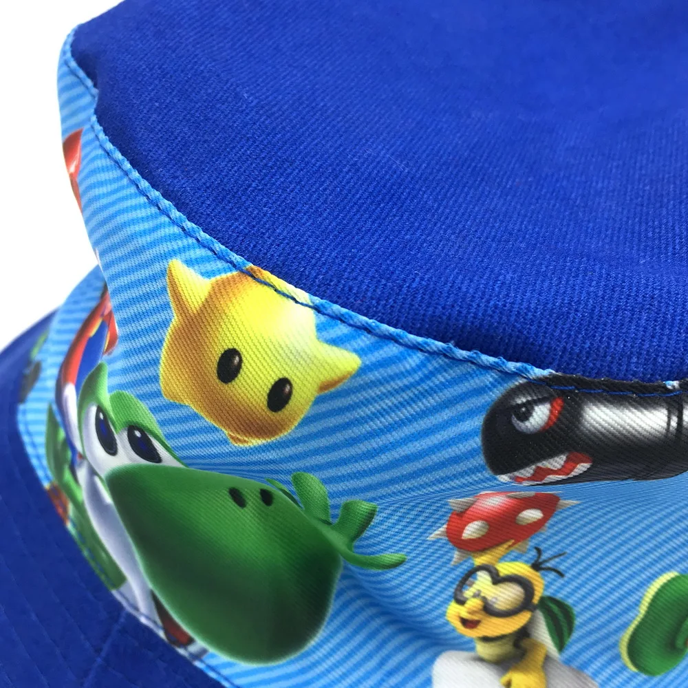 Милый водопроводчик Mario Bros детская повседневная шапка в рыбацком стиле