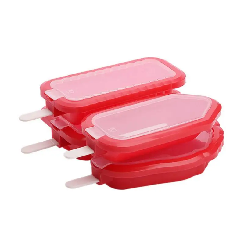 

Innovative Cute Homemade Stick Ice Cream Maker 4Pcs/set Silicone Ice Cream Popsicle Mould Silicone Ice Cream Mold Kitchenware