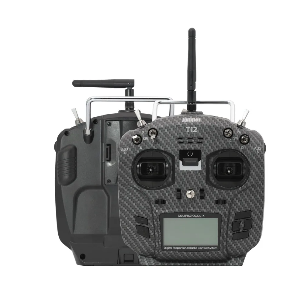 

Jumper T12 Pro 12ch High Sensitivity Hall Sensor Gimbal transmitter Radio with JP4-in-1 Multi-protocol RF Module