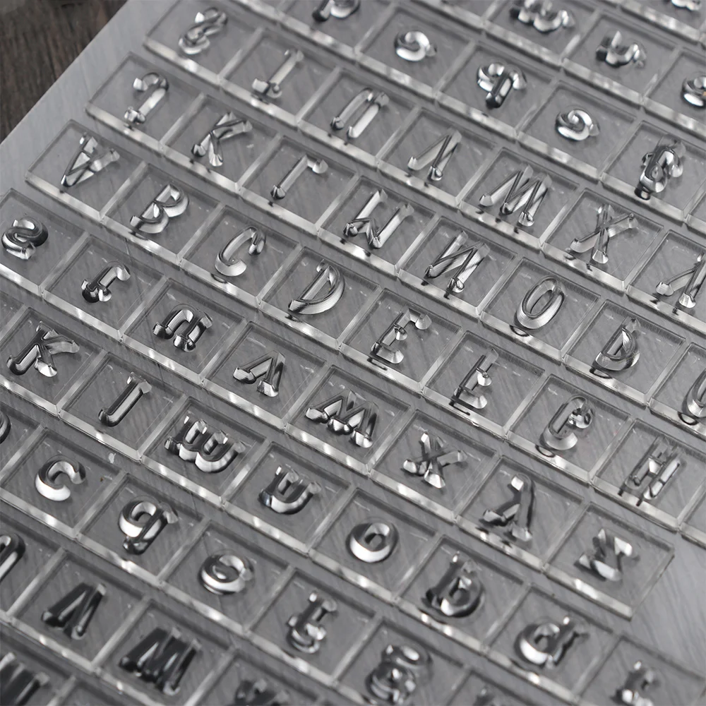 1 шт. прозрачный штамп с английским алфавитом украшение для альбома сделай сам