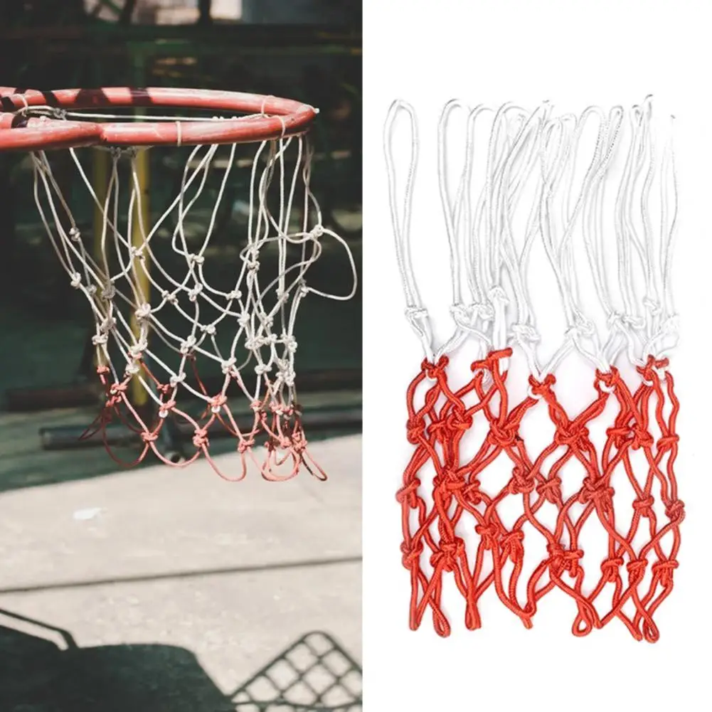 

Braided 13 Buckles High Strength Nylon Basketball Hoop Net Sport Supplies