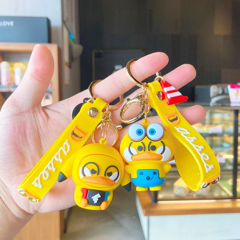 

Хит продаж, светлые украшения для сумки, креативный мультяшный брелок из ПВХ для кукол, силиконовый автомобильный брелок, ювелирные аксессу...