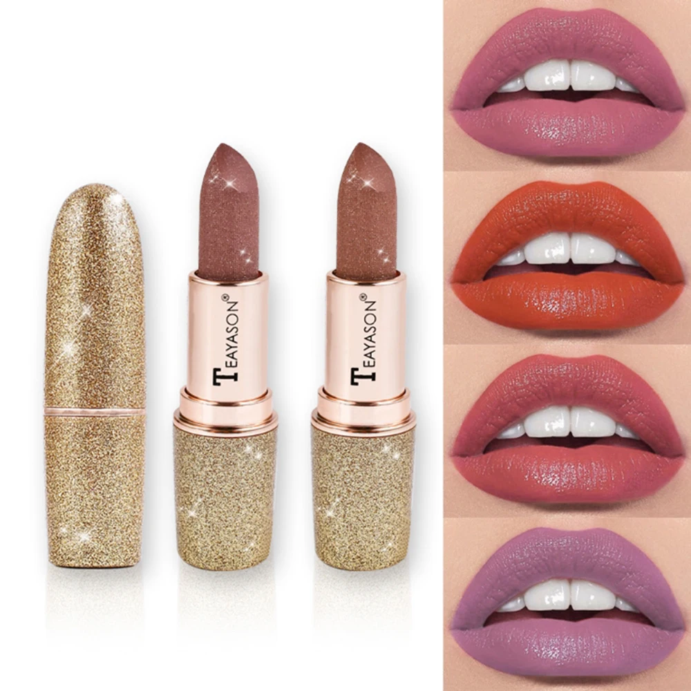 12 цветов матовая губная помада водостойкая бархатная сексуальный красный