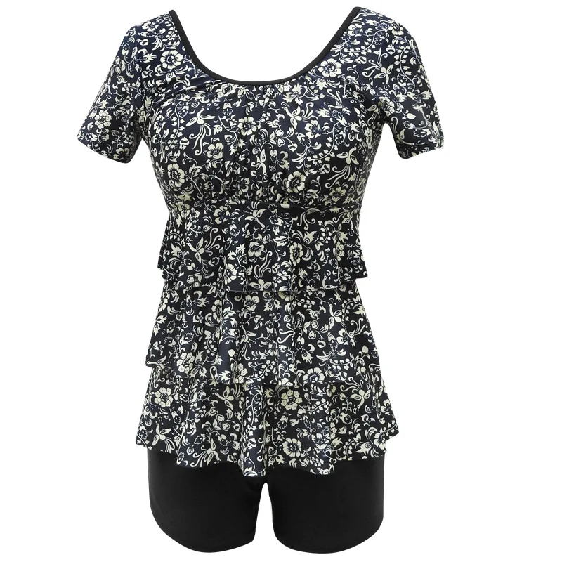 Юбка с разрезом брюки плоским углом большой купальник женская верхняя одежда