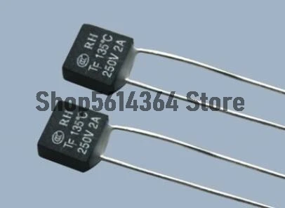 10 шт. 2A 250V RH115/130/135/145/150C градусов квадратный Вентилятор Мотор Термальность
