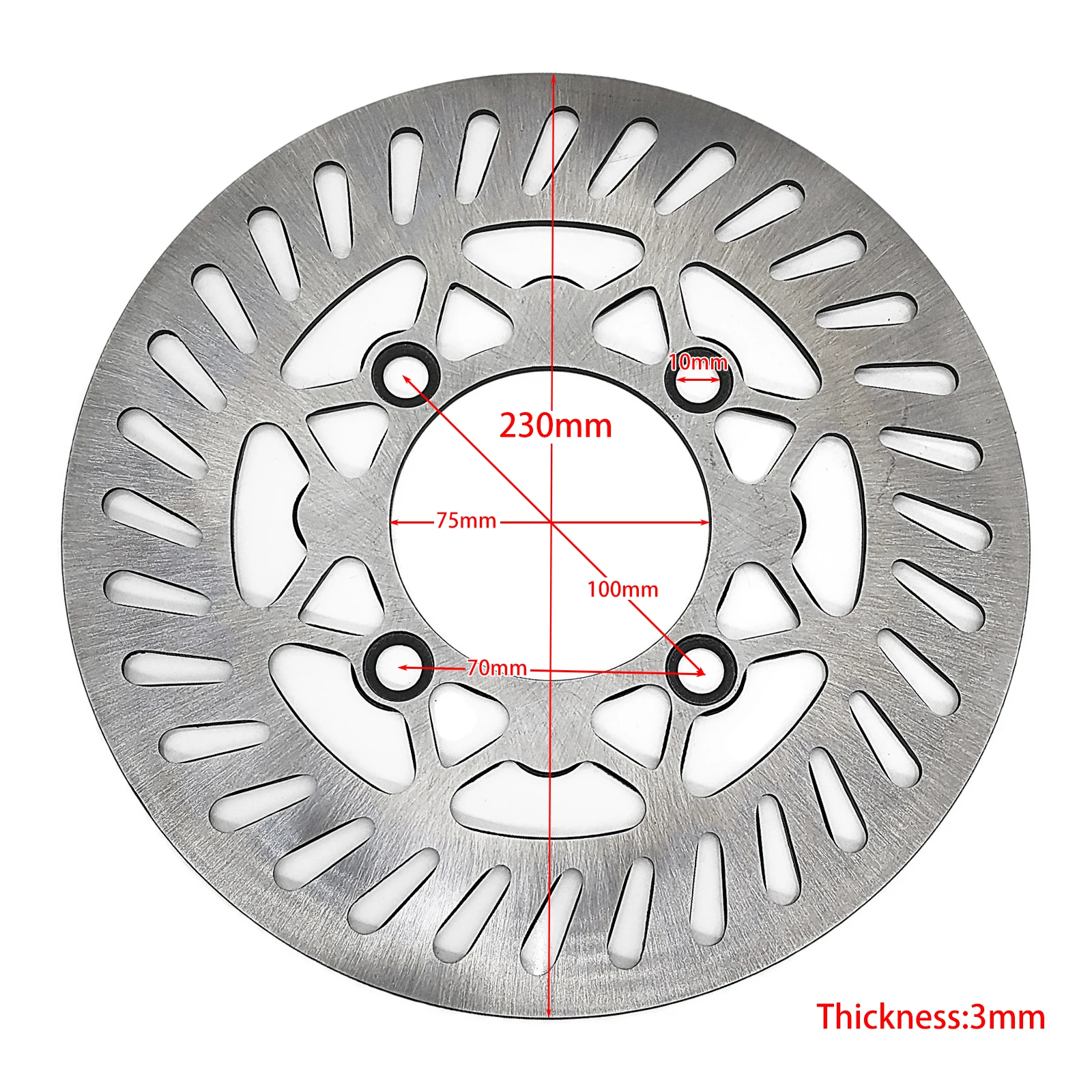 

230mm Front Rear Brake Discs For CRF XR50CC 70CC 110CC 125CC 140CC 150CC Pit Dirt Bike