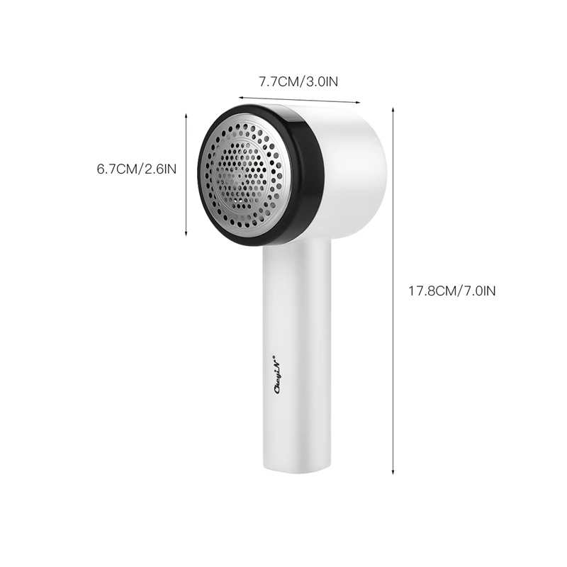 

Electric Lint Remover Rechargeable Clothes Sweater Pill Shaver Fabric Bobble Linters Removal Fuzz Cleaner Stainless Steel Blades