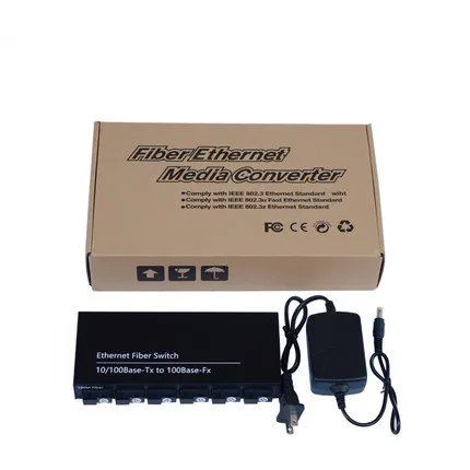 6 оптических модулей 2 электрические 100 Мбит/с волоконно-оптический