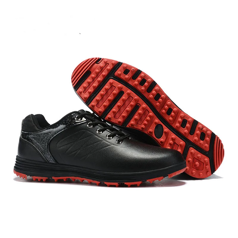 Новая мужская обувь для гольфа водонепроницаемые спортивные кроссовки удобные