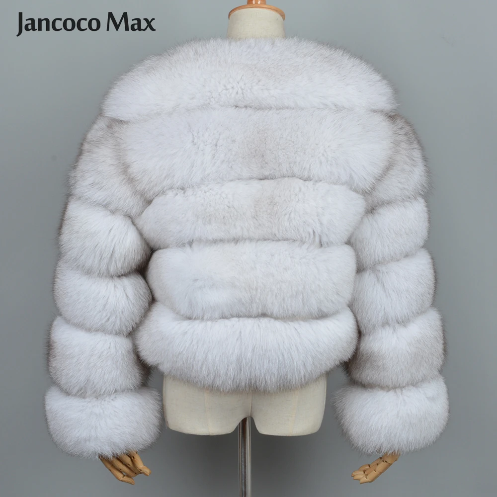 Женская Шуба с длинным рукавом теплая шуба из натурального меха лисы S1796B|fox fur|natural