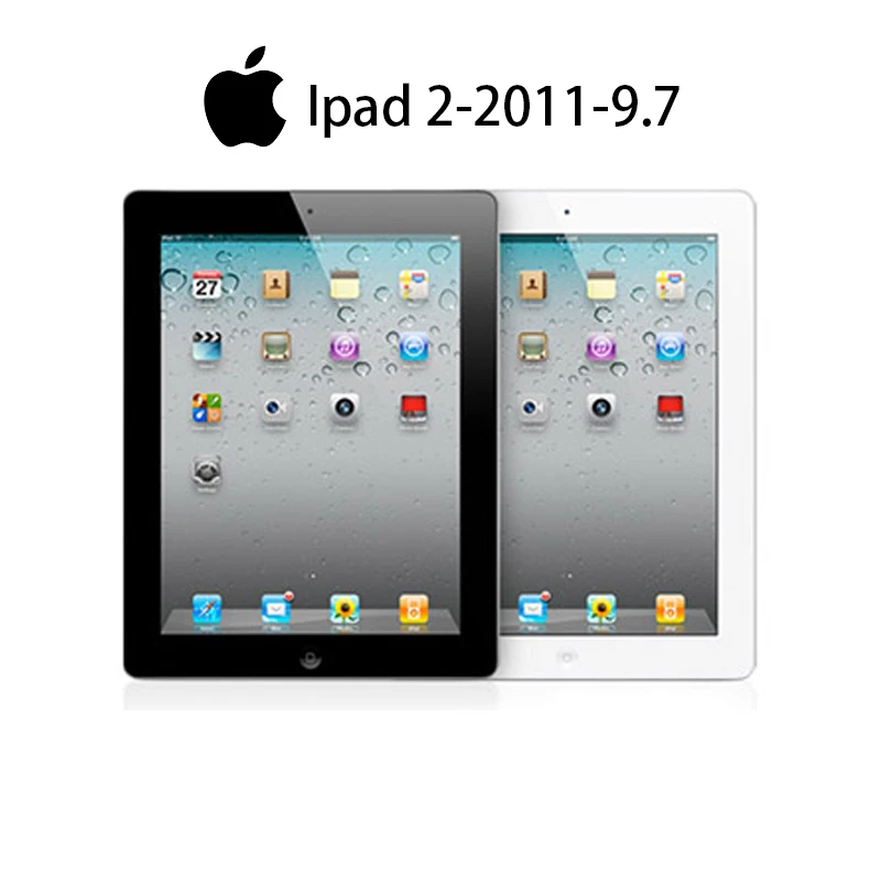 

Оригинальный ремонт Apple IPad 2 IPAD 2011 9,7 дюйма Wifi версия черный около 80% Новый