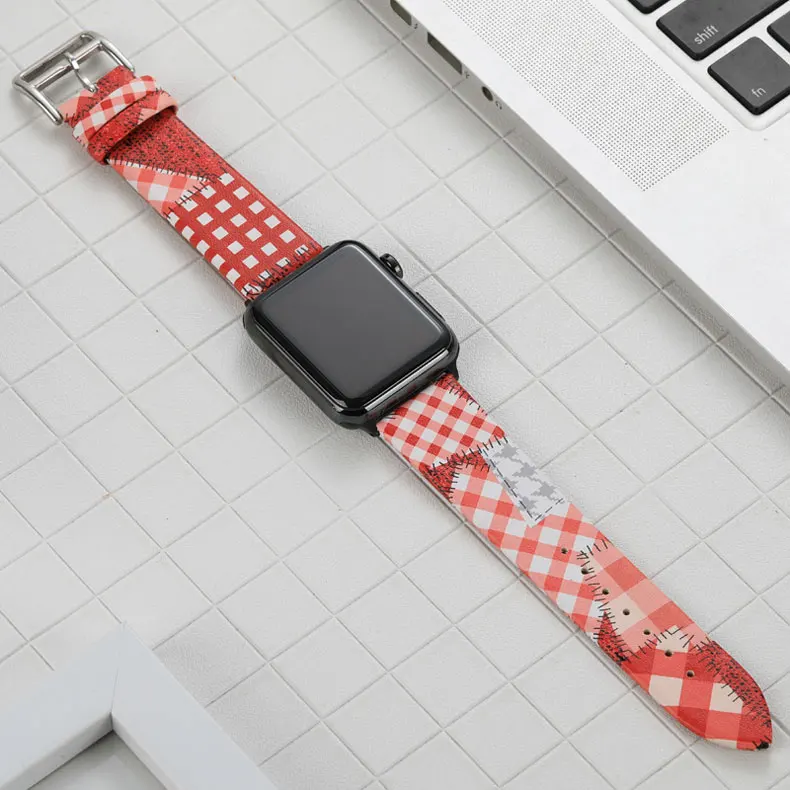 Кожа кожаный ремешок для apple watch, ремешок 42 мм, 38 мм, Версия 44 мм 40 мм наручных часов iwatch, ремешок series 5/4/3/2/1 браслет аксессуары для часов