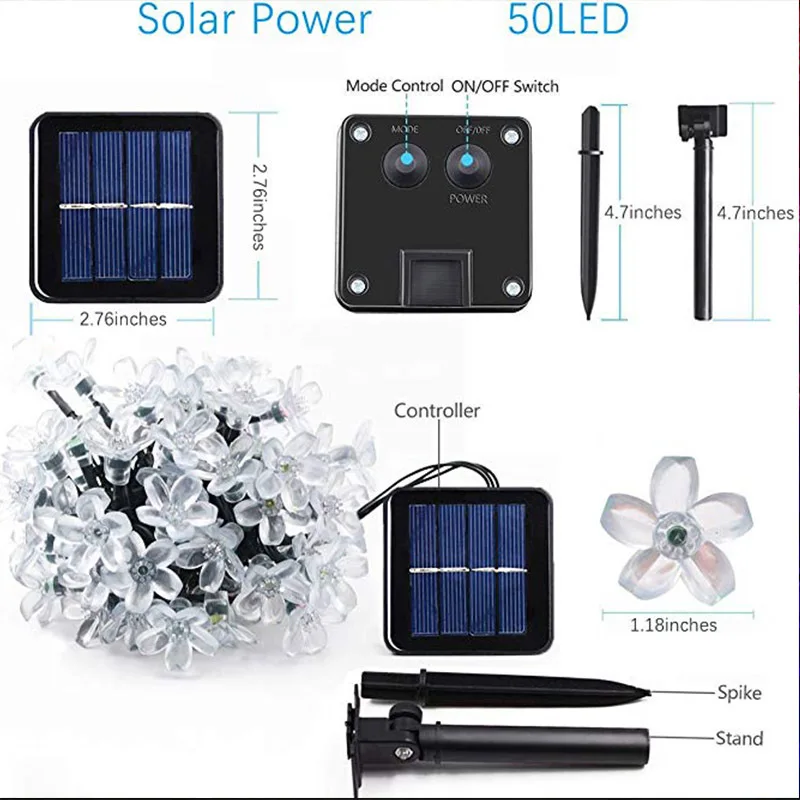 

Solarne Luci Solari Tuinverlichting Lampy