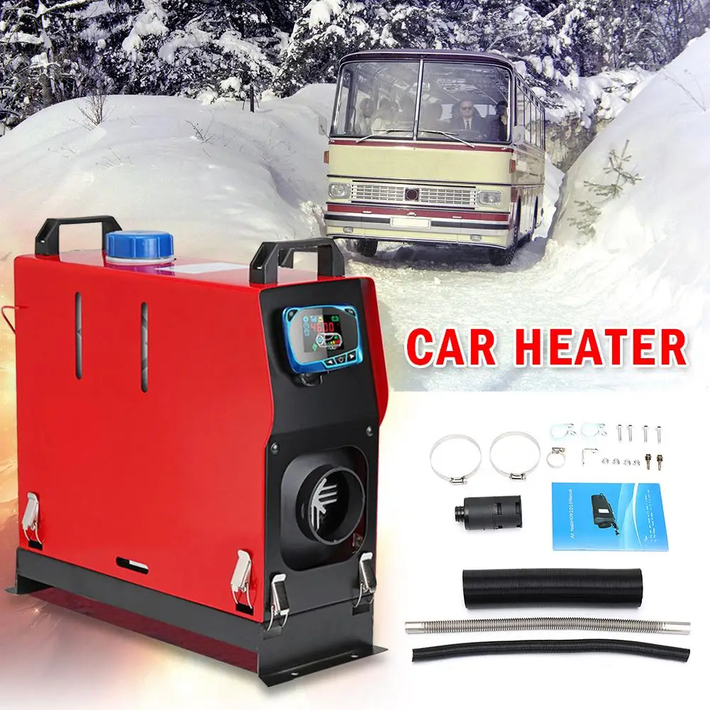 Новый автомобильный Дизельный подогреватель воздуха 5 кВт 12 В + ЖК ключ глушитель