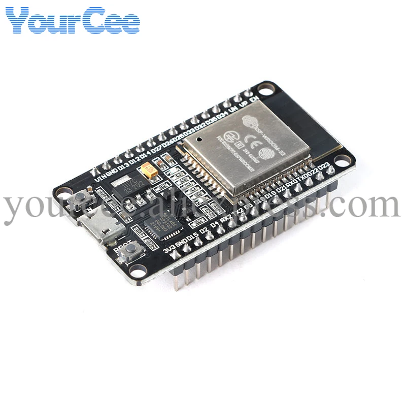 ESP32 ESP-32 ESP-32S WiFi беспроводной Bluetooth-совместимый двухъядерный процессор MCU PCB макетная плата модуль IOT для LuaNode NodeMcu