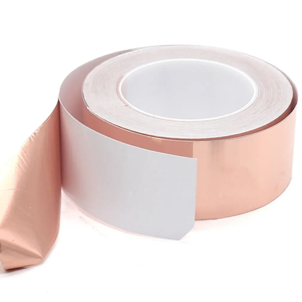 

High Temperature Resistant Conductive Electrical Copper Foil Tape Durable Practical Electrical Copper Foil Tape