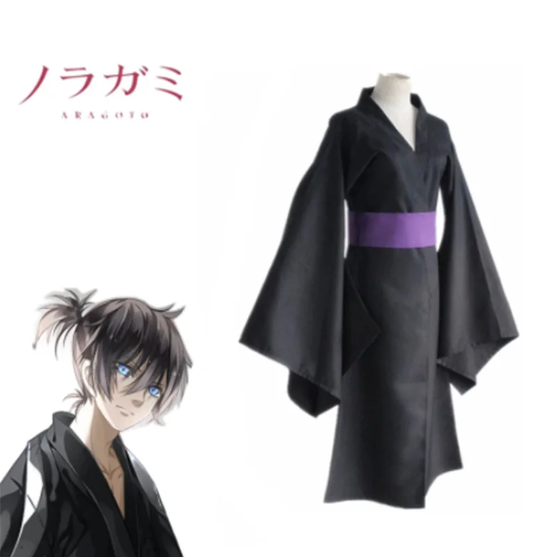 Костюм для косплея аниме норагами японское кимоно Хэллоуина вечерние ской
