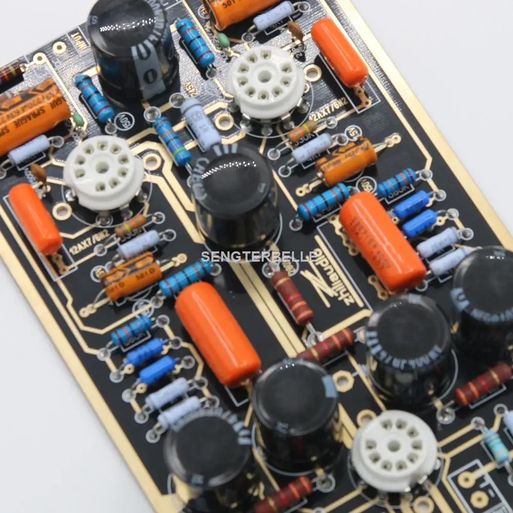 Собранная Hi-End M7 вакуумная трубка Phono Riaa LP поворотный преусилитель база на Marantz 7