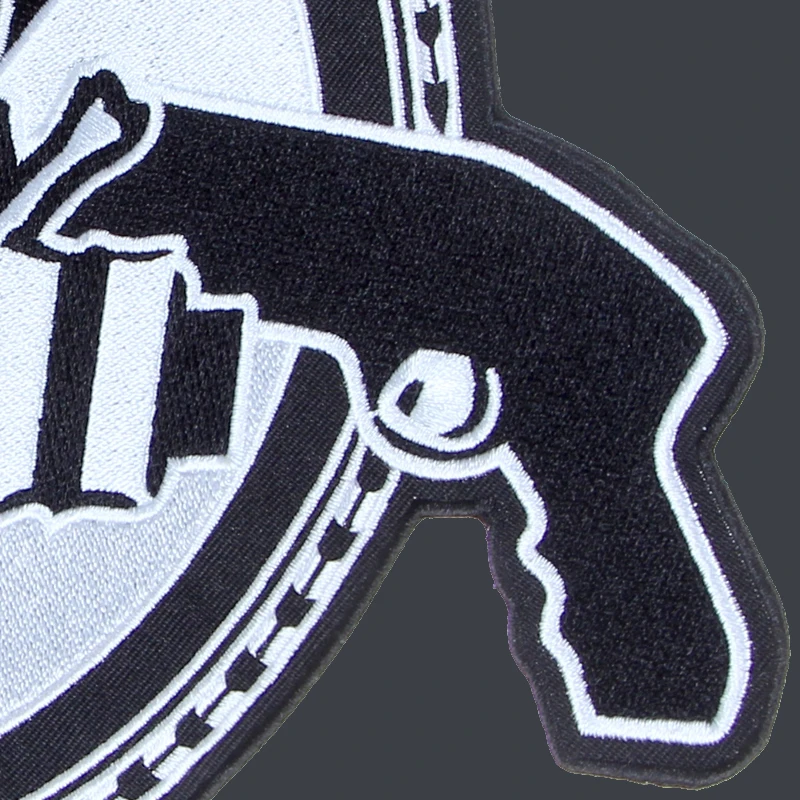 Нашивки с вышивкой черепа для мотоцикла клуба байкера 11 8 дюйма 30 см * 22 | Дом и сад