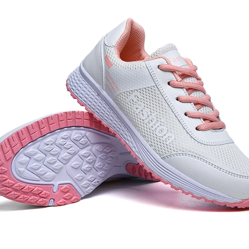 

2021 Women's vulcanized shoes lace up women's thick soled casual shoes women's short and fat sports shoes new vulcanized shoes