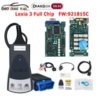 Автомобильный диагностический сканер Lexia 3, полный чип PP2000 Diagbox V9.91 для CitroenPeugeot, Lexia3 FW 921815C светильник кой OBDII