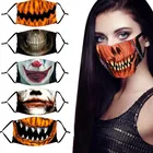 Маска для лица, маска с черепом, костюм на Хэллоуин, маска, ведьмы, вечерние, вампиры, маскарадные маски, детские, взрослые, уличные, спортивные, полупылезащитные маски