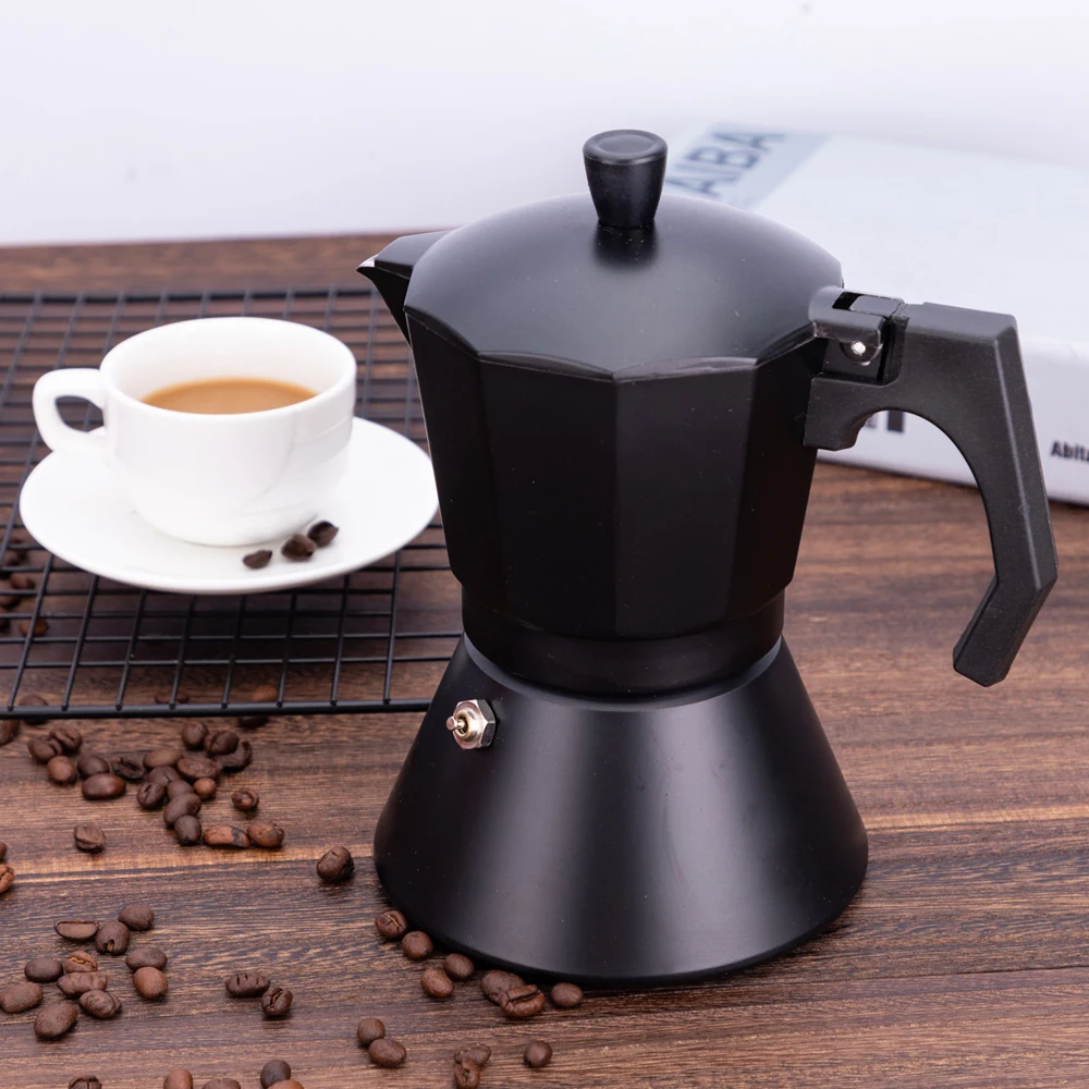 Портативная кофеварка для мокко алюминиевый Перколятор дома и офиса прочная